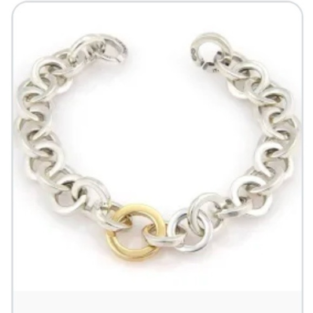 Tiffany & Co. Silver and Gold bracelet